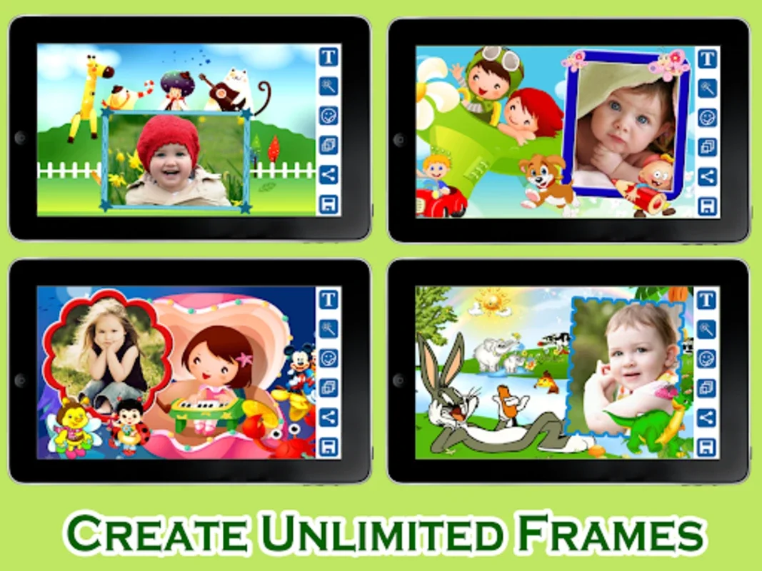 Kids Frames for Android: Trendy Photo Editing for Teens