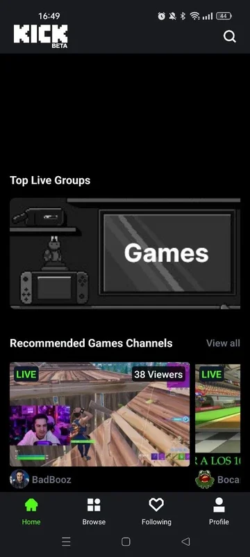 Kick: Live Streaming for Android - Revolutionize Your Streams