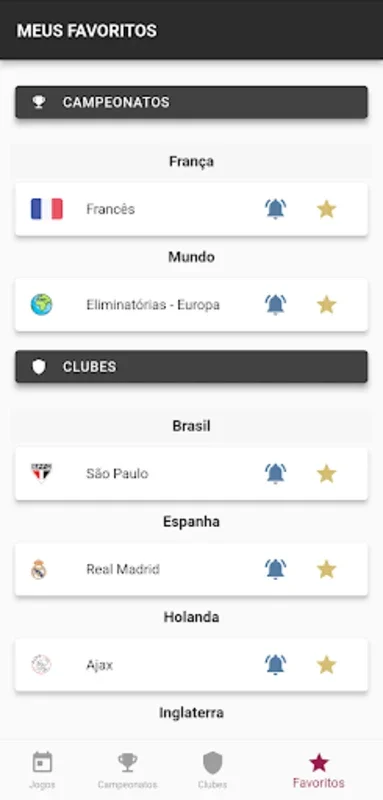 placarZão for Android - Comprehensive Football Updates