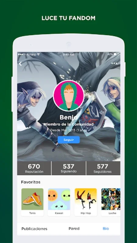 Amino para Zelda En Español for Android - Engaging Zelda Community