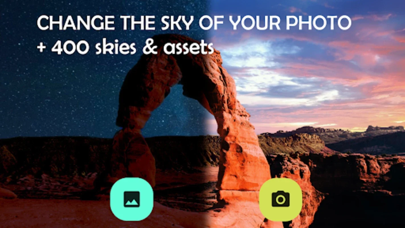 SkyPic for Android - Edit Photos with Realistic Skies