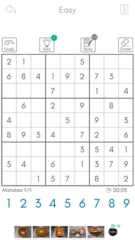 Sudoku King for Android - Engaging Puzzle Game