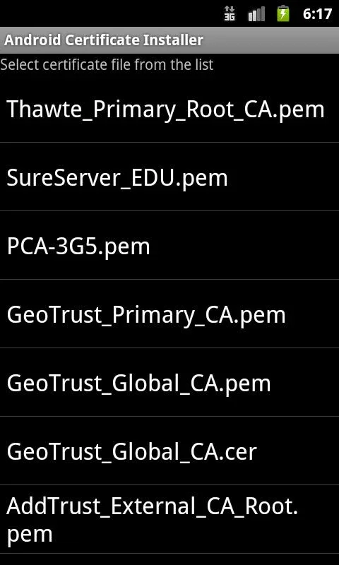 Android Certificate Installer for Android - Simplify Rooting