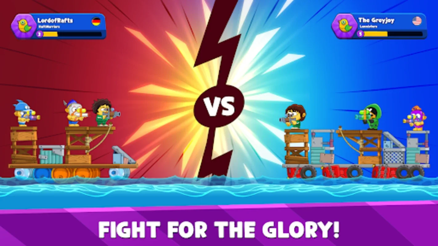 Raft Wars: Turn-Based Battles for Android - Engaging Strategy