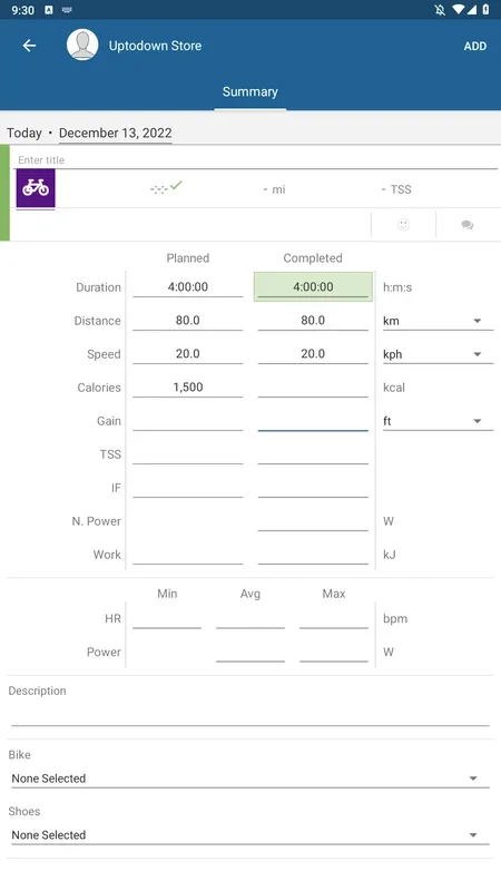 TrainingPeaks for Android - Download the APK from AppHuts