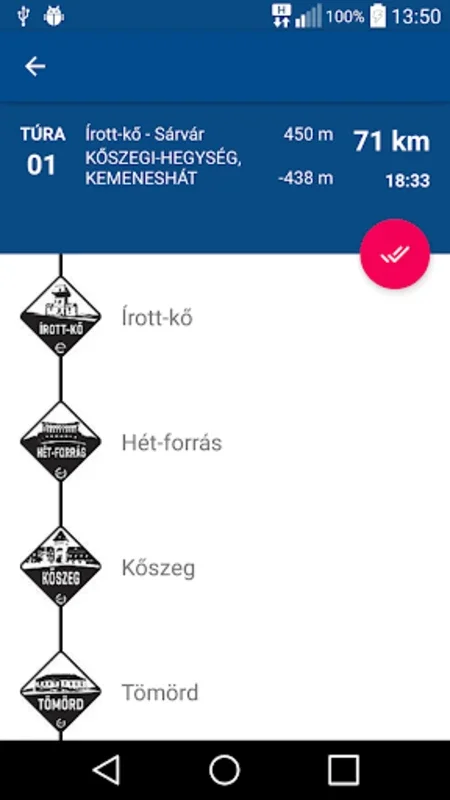 Országos Kéktúra for Android - Unleash Your Travel Adventures