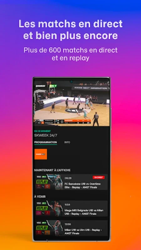 SKWEEK for Android - Unparalleled EuroLeague Experience