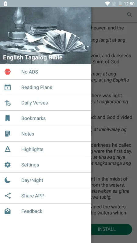 Bilingual Bible for Android: Dual - Language Spiritual Resource