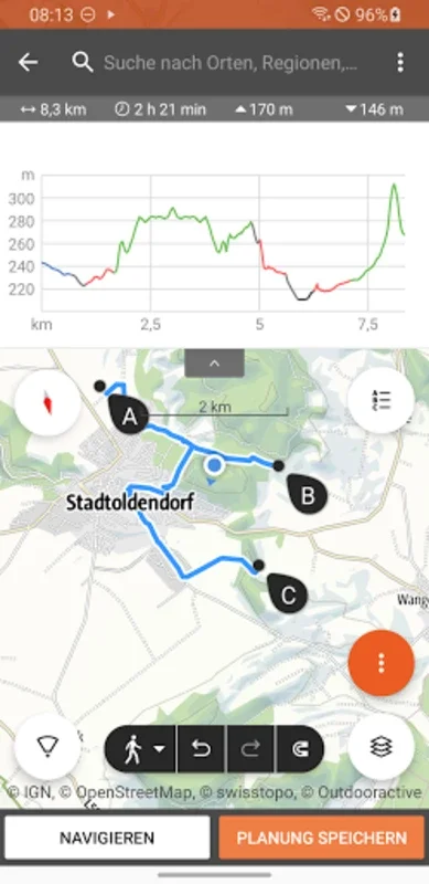 Weser-Radweg for Android - Ultimate Cycling App