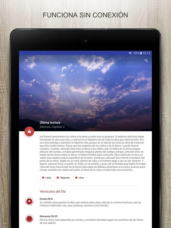 Biblia en Español Moderno for Android - Free Digital Bible App