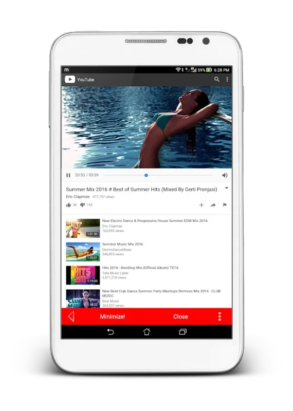 Minimizer for YouTube for Android - Enhance Your Viewing