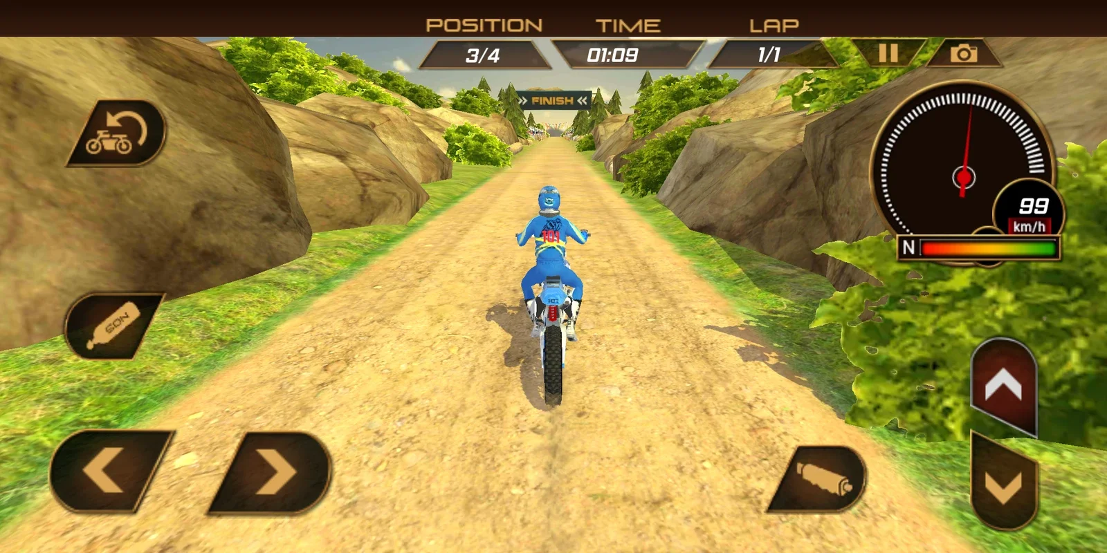 Motocross Race Dirt Bike Games for Android - Thrilling Races