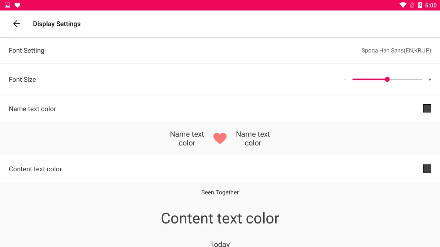 Been Together for Android - Manage Your Relationship Milestones