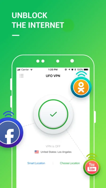 UFO VPN for Android - Secure Private Browsing