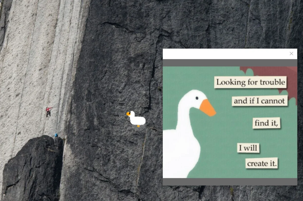 Desktop Goose for Mac - A Fun and Mischievous Companion