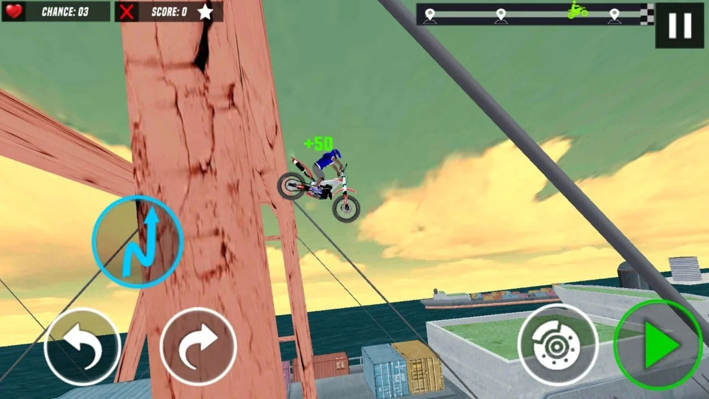 Bike Stunt Ramp Race 3D for Android - No Downloading Needed