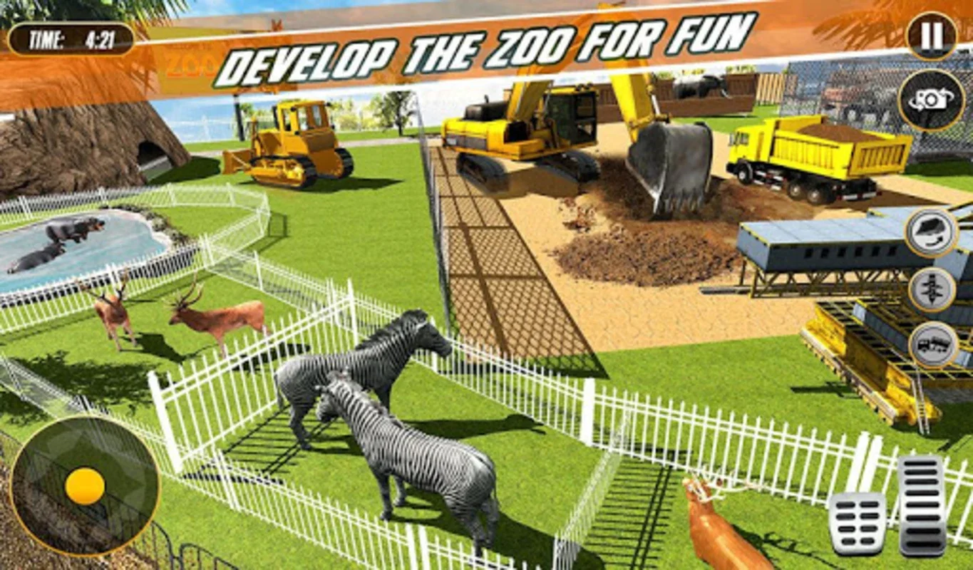 Animal Zoo Construction Games for Android - Build & Manage