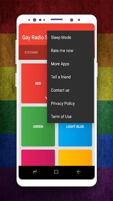 Gay Music Radio for Android - Diverse Music Experience