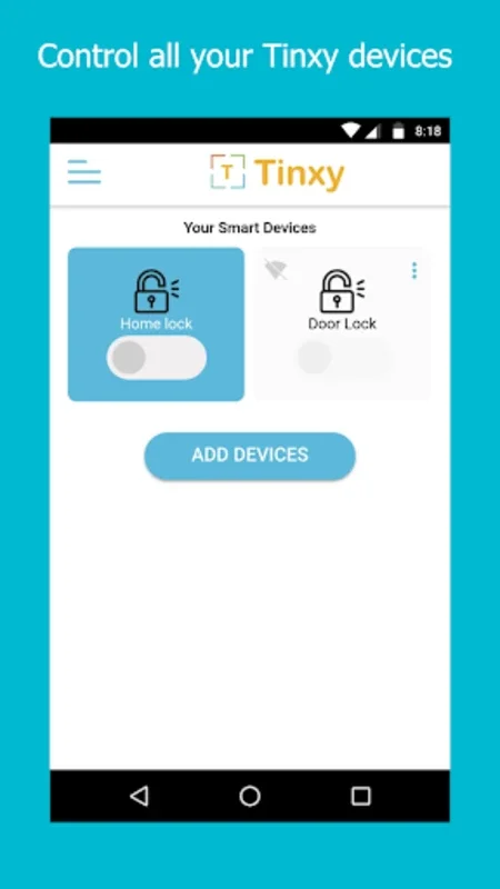 Tinxy for Android - Streamline Smart Home Control