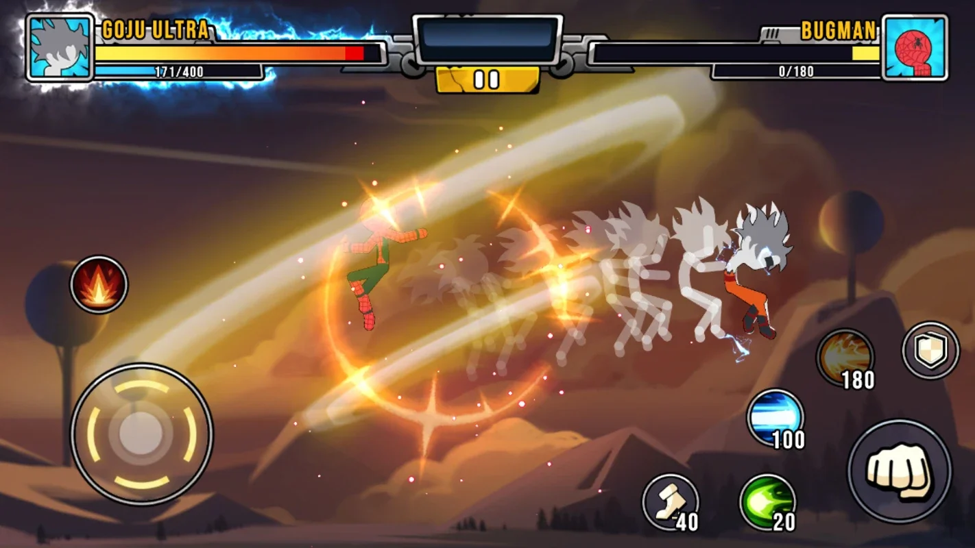 Super Stickman Dragon Warriors for Android - Thrilling Combat