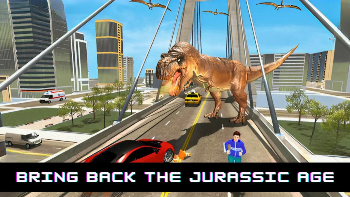 Angry Dino Rampage City Attack on Android: Unleash Dinosaur Mayhem