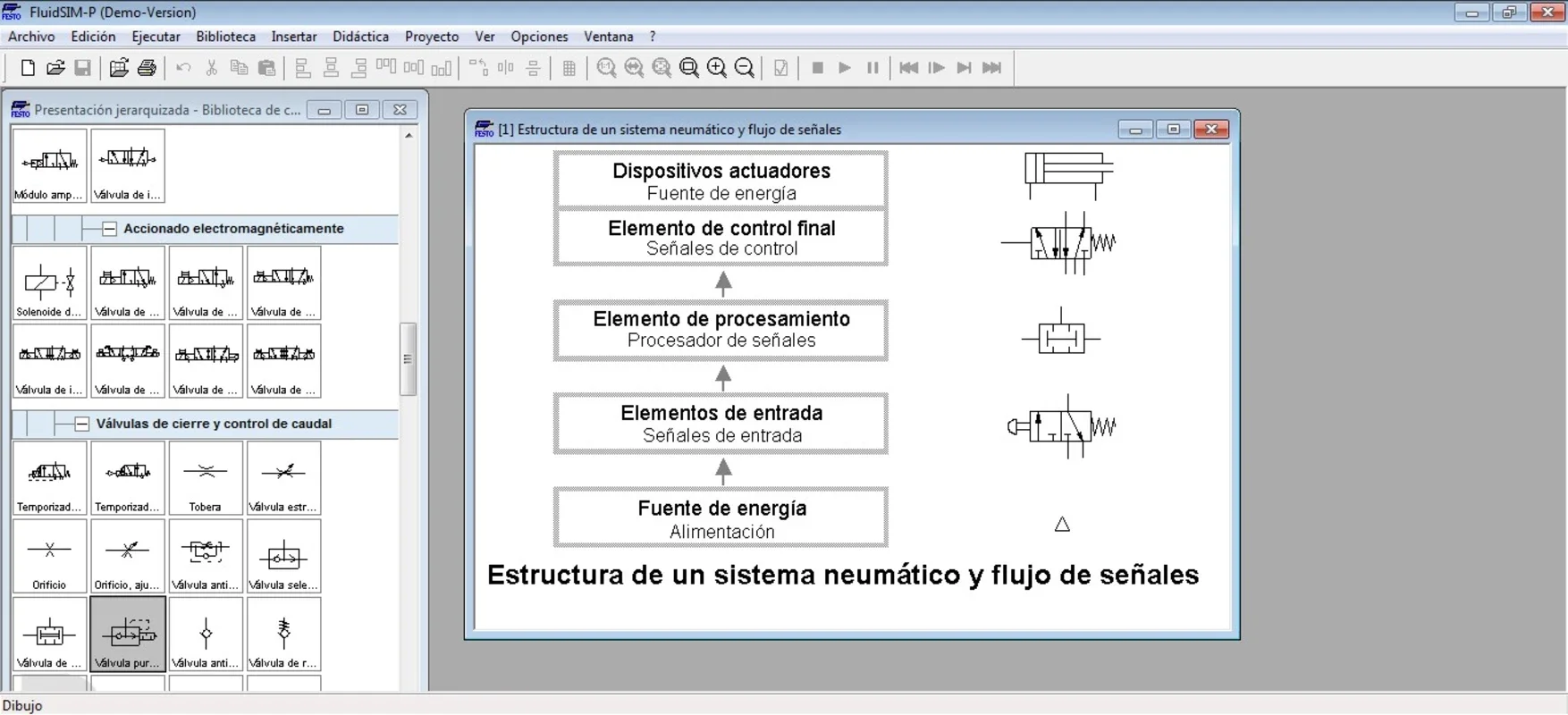 FluidSIM for Windows - Comprehensive Circuit Simulation