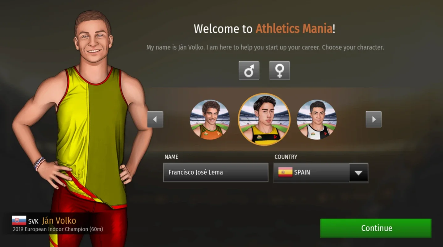 Athletics Mania for Android - Compete and Train