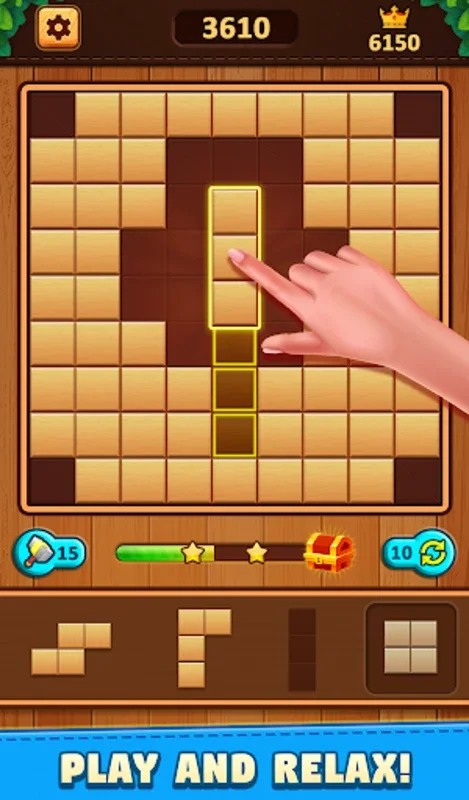 Wood Block Puzzle Classic Game for Android - Strategic Fun