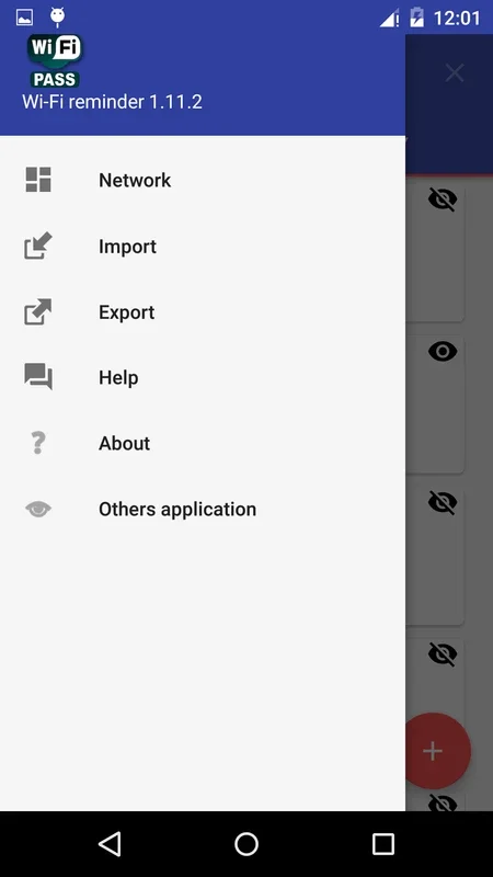 Wi-Fi Recordatorio for Android - Secure WiFi Password Storage
