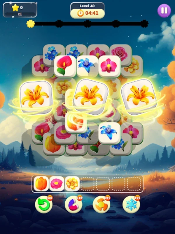 Triple Flowers for Android: Relaxing Match-3 Game