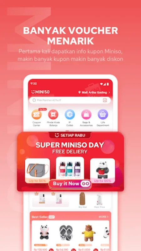 MINISO.ID for Android - Affordable Shopping with Rapid Delivery