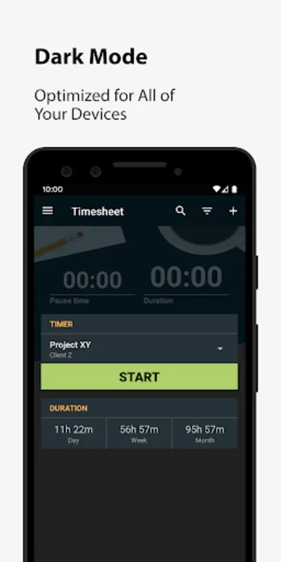 Timesheet for Android: Simplify Time Tracking