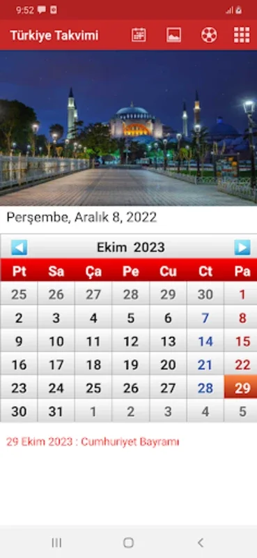 Türkiye Takvimi for Android - Stay Organized with Digital Calendar