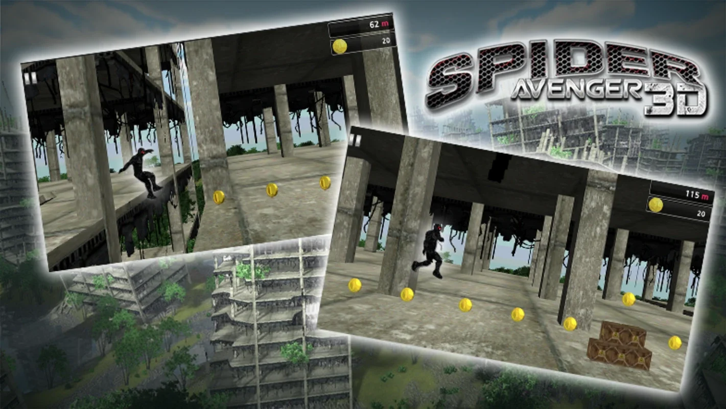 Amazing Spider Avenger for Android - Thrilling Runner Game