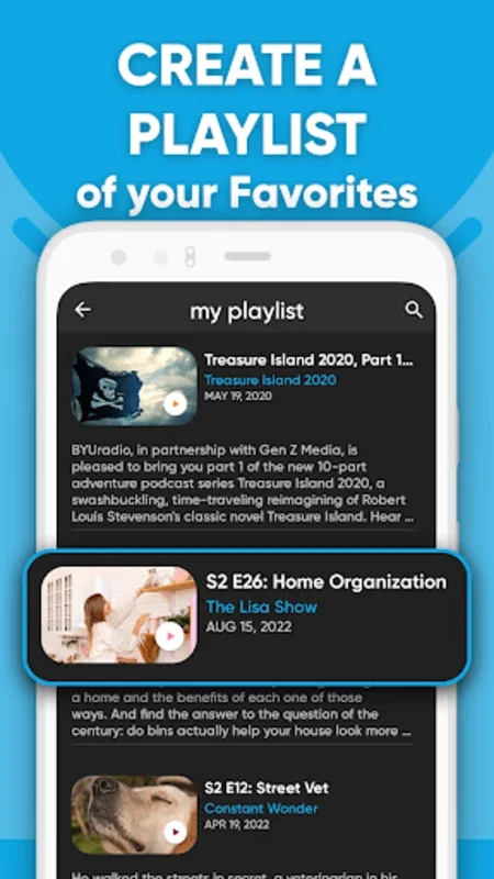 BYUradio - Family Podcast App for Android: Diverse Audio Content