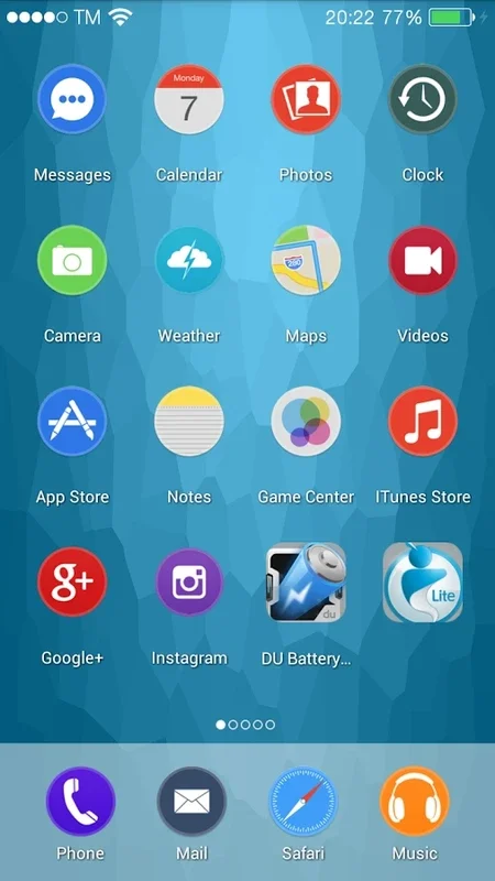 Circle 8 Launcher for Android - Simple with Circular Icons but Ads Abound