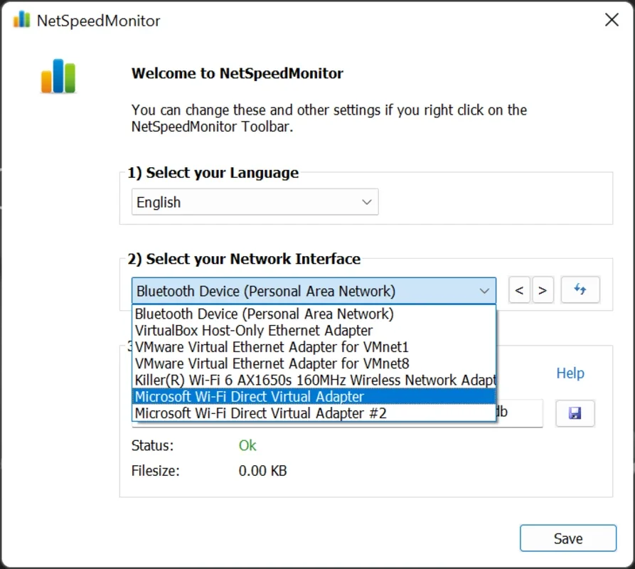 NetSpeedMonitor for Windows - Monitor Internet Traffic Freely