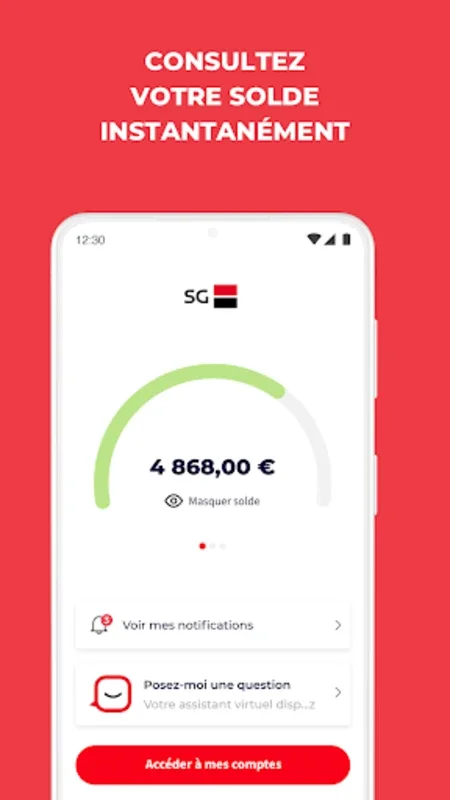 L'Appli SG for Android - Manage Your Finances Easily