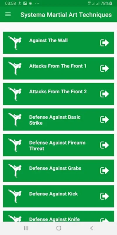 Systema MA Technique for Android - Offline Martial Arts Training