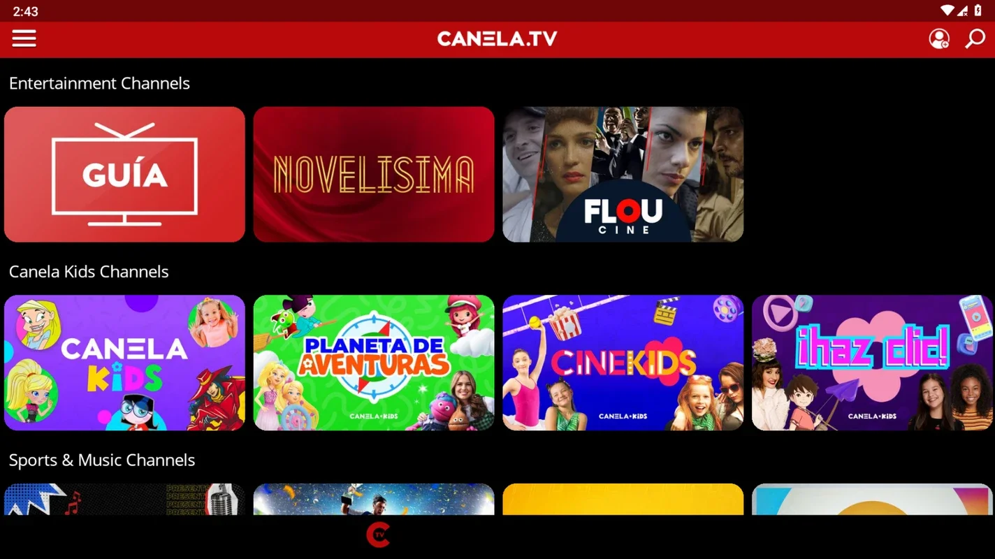 Canela TV for Android: Free Entertainment on Your Smartphone