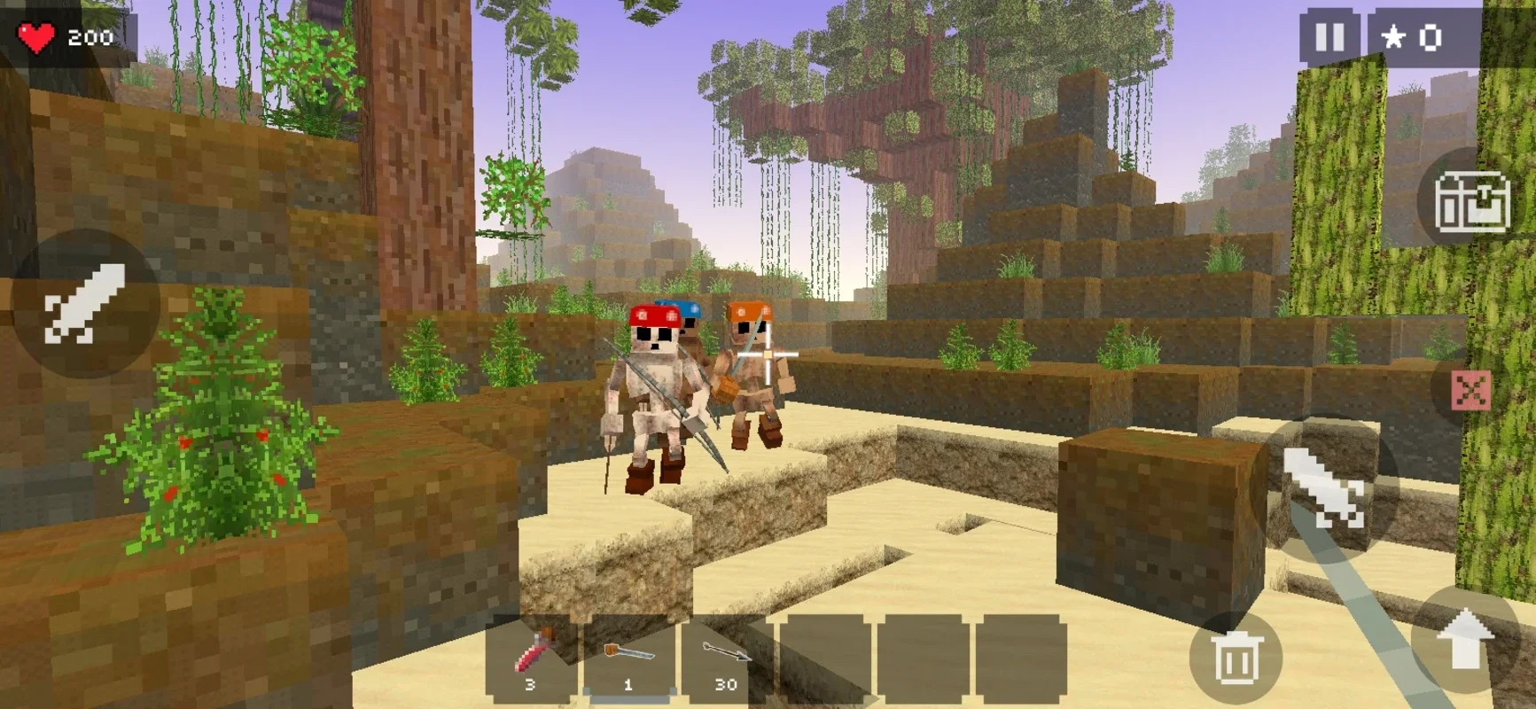 Blocky Craft for Android: A Challenging Minecraft Revision