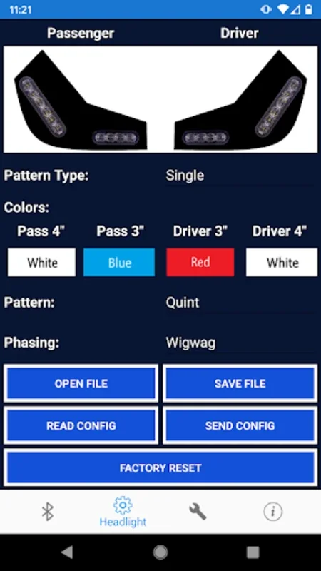 ConfigureIT OEM for Android - Customize Vehicle Lights