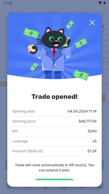 Cryptomania for Android - Dive into Cryptocurrency Trading