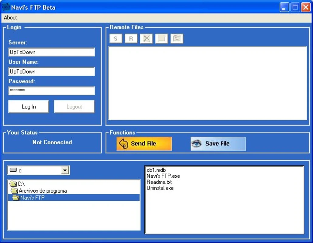 Navis FTP for Windows - Streamlined File Transfers