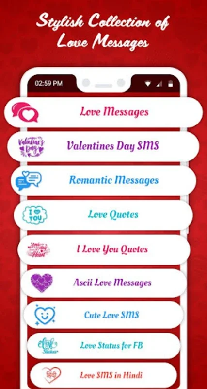 Love Messages Background Wallpaper for Android - Download the APK from AppHuts