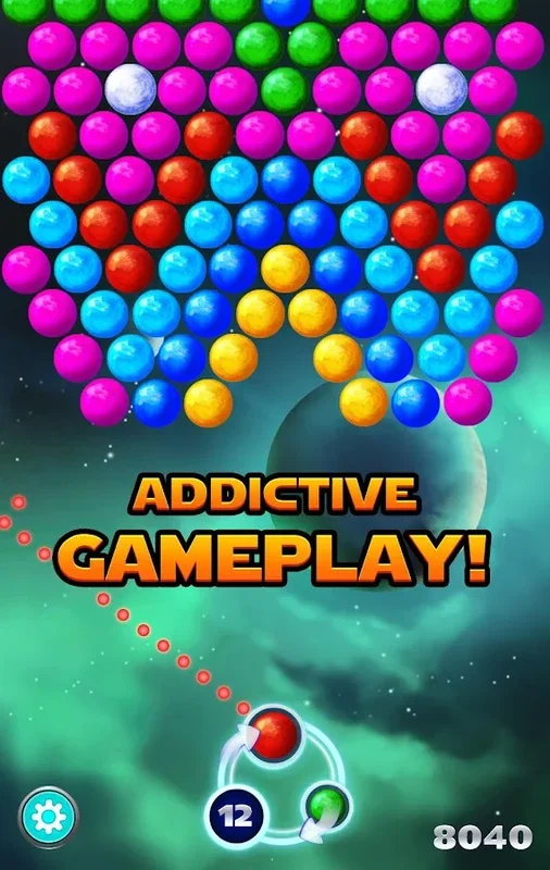 Bubble Shooter Supernova for Android - Engaging Bubble-Popping Fun