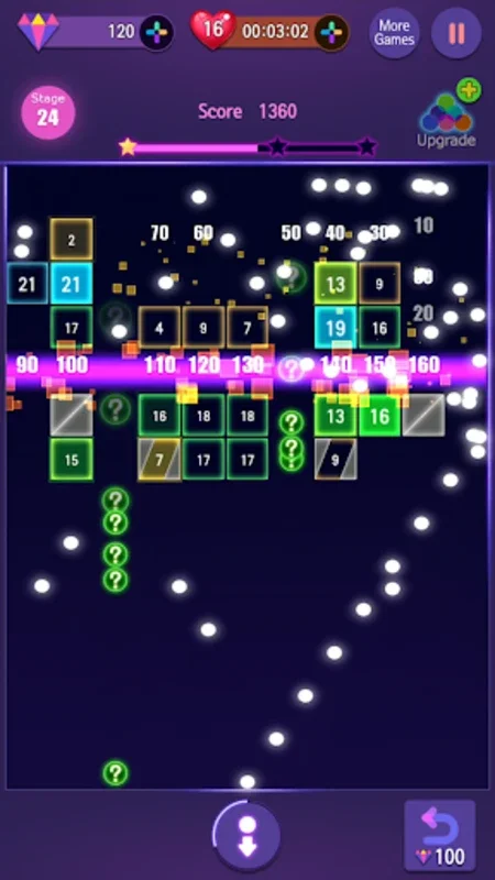 Neon Bricks Master for Android - Engaging Brick-Breaking Game