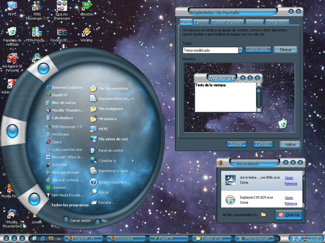 Eye Ball XP-rience for Windows - Transform Your Desktop