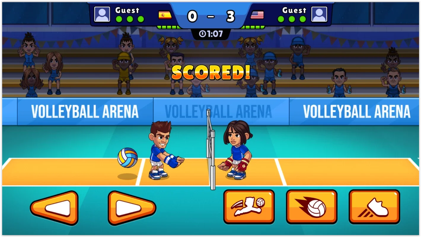 Volleyball Arena for Android - Intense 1v1 Online Matches