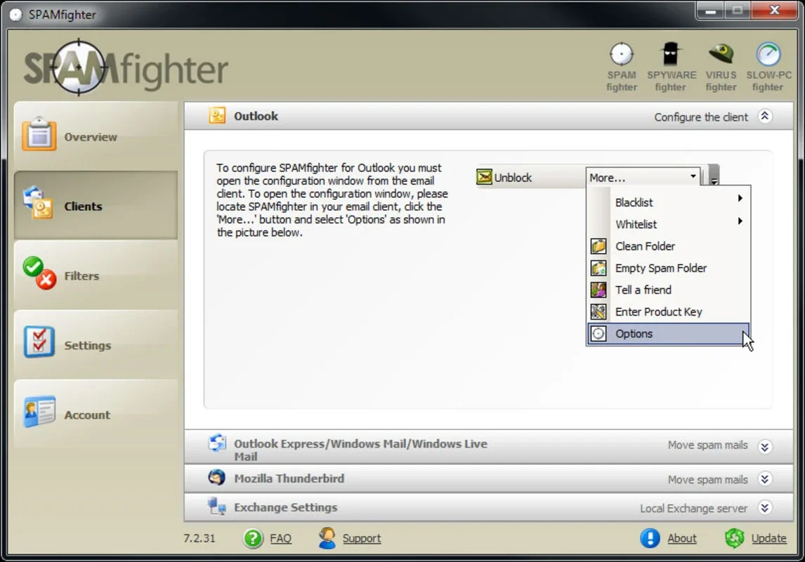 SPAMfighter for Windows: Keep Your Inbox Spam-Free